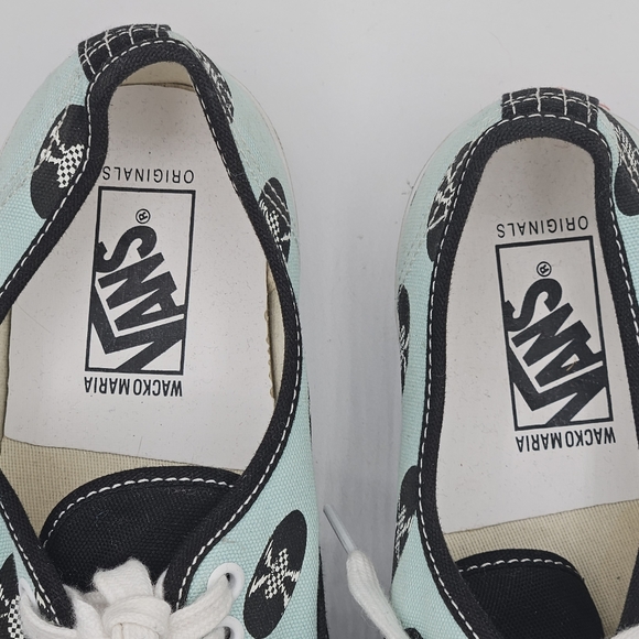 Vans OG wacko maria authentic sneakers LX blue records sneakers size 9.5 in men - Picture 12 of 16
